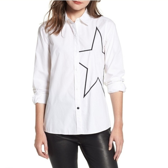 Current Elliot The Elenora star embelished Blouse - Picture 2 of 8